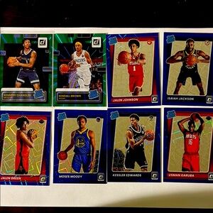 Basketball Trading Cards Set Rated Rookie
